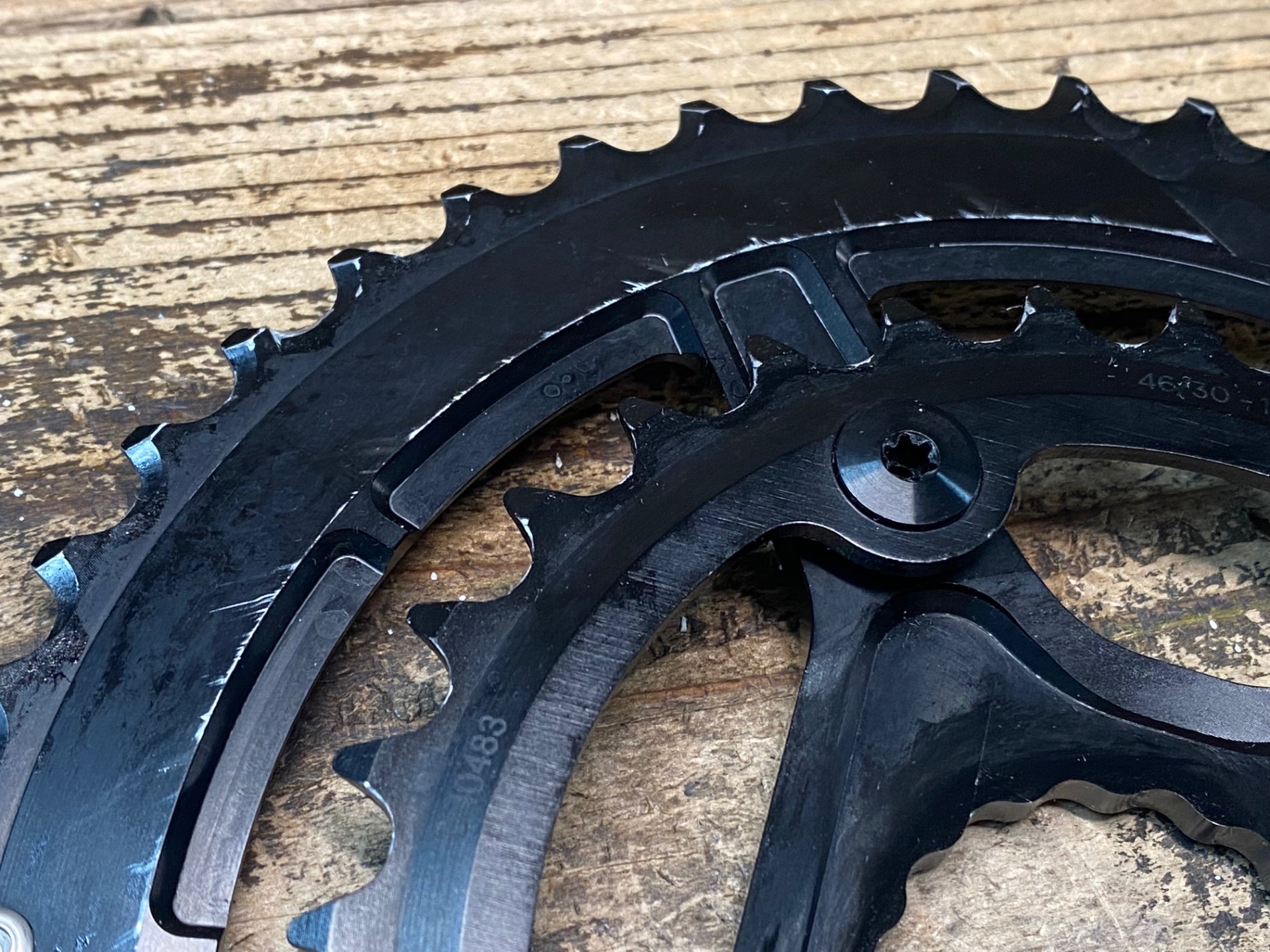 JI707 イーストン EASTON DIRECT MOUNT DOUBLE CHAINRING チェーン