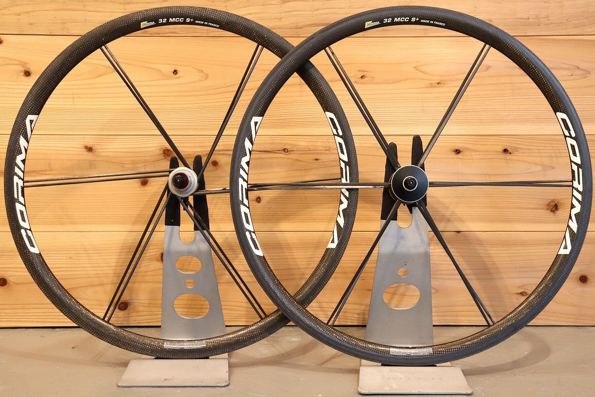 コリマ CORIMA 32mm MCC S+ カーボン チューブラー ホイールセット