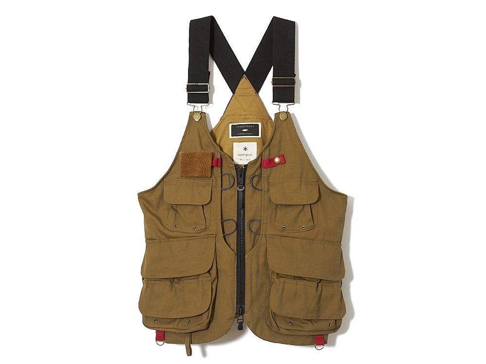 スノーピーク×トーンドトラウト最新作は、ハイテク素材で釣りにも対応