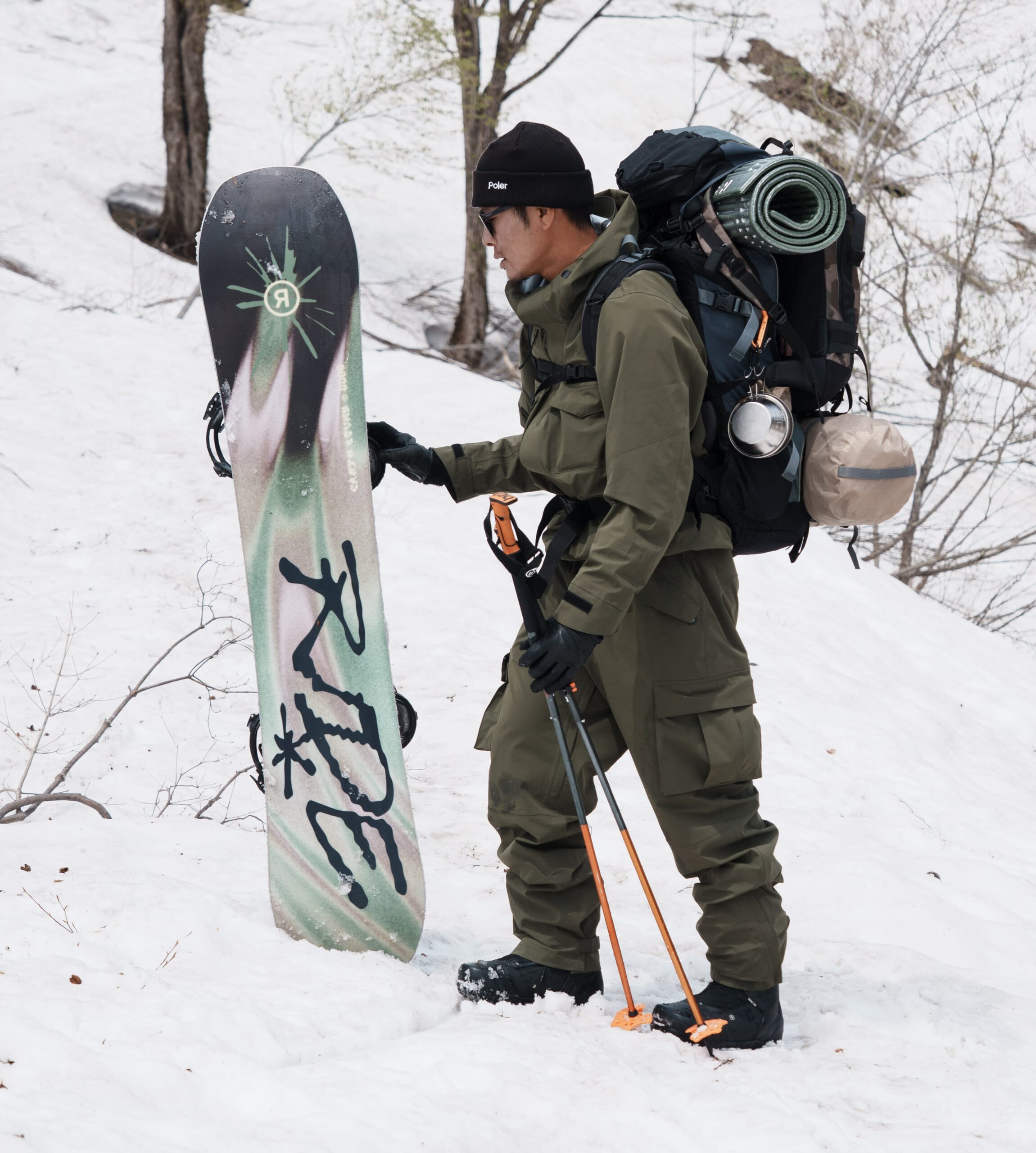 スノーボーダーに贈るPOLeR × ADFコラボ第2弾！ 本格ウエアから