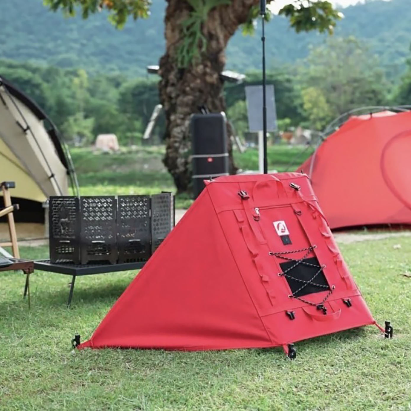 アシモクラフツの新作が豊作。Asigrip形状の自在金具、焚き火用風防