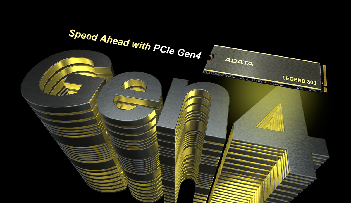 ADATA LEGEND 800 PCIe Gen4 x4 M.2 2280 ソリッドステートドライブ