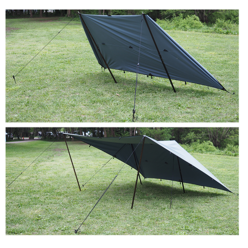 テンマクデザイン 男前 タープ: キャンプ トレッキングギア WILD-1