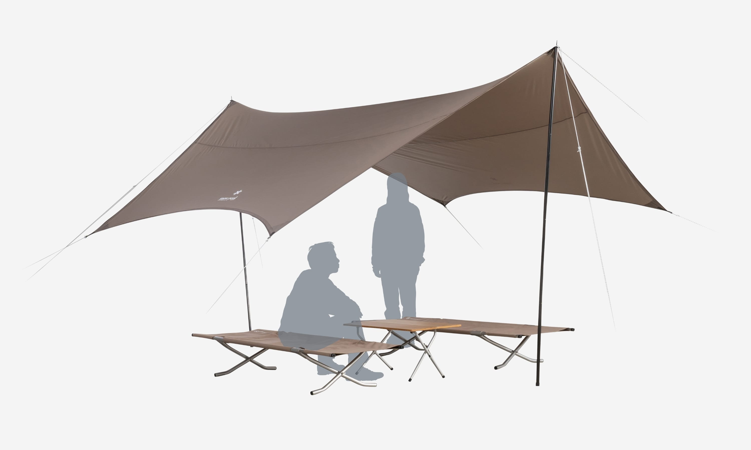 snow peak ランドネストタープセット TP-870: キャンプ トレッキング