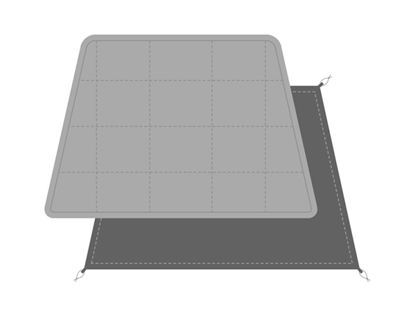 snow peak エルフィールド マットシートセット TP-880-1: キャンプ