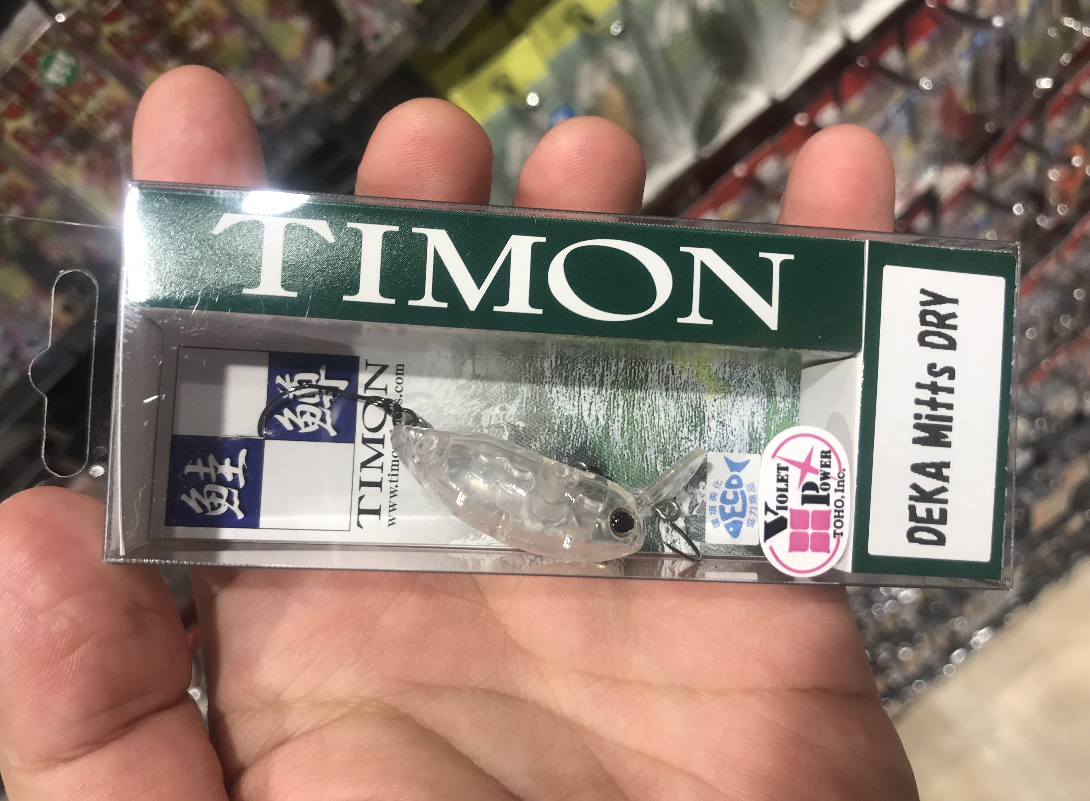 デカミッツドライってなんだ！？ティモンの爆釣表層クランクでトップ