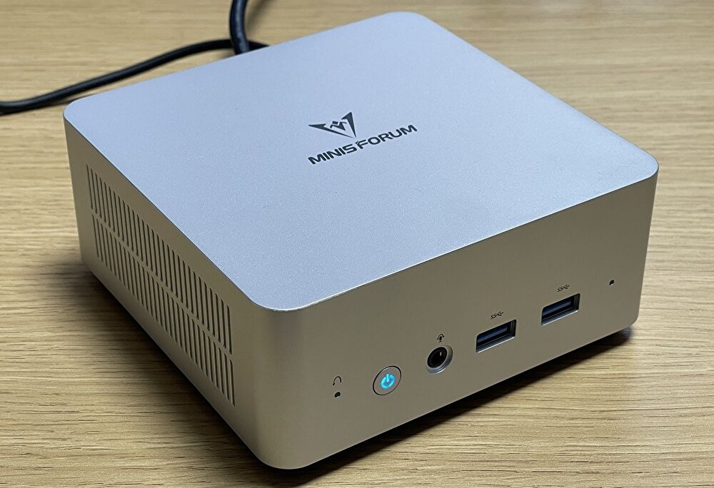 MINISFORUM UN1290 実機レビュー、Core i9-12900HKを搭載し キビキビ