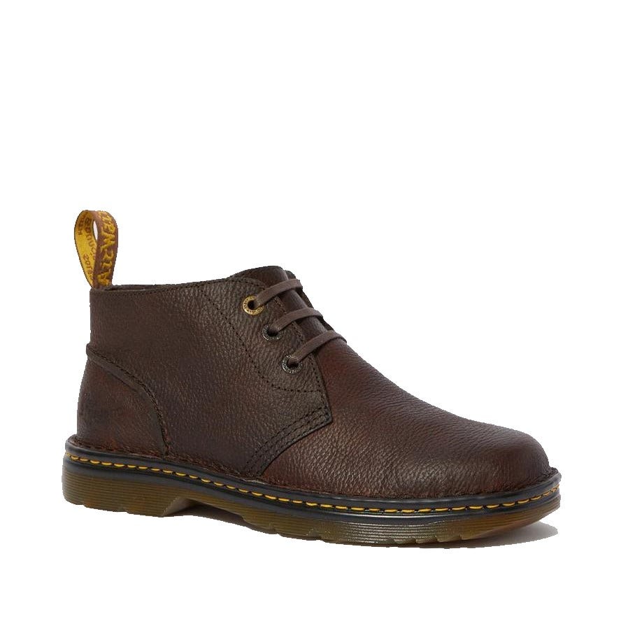 Dr. Martens Boots: Men's R13796201 Brown Sussex Bear Trap Slip