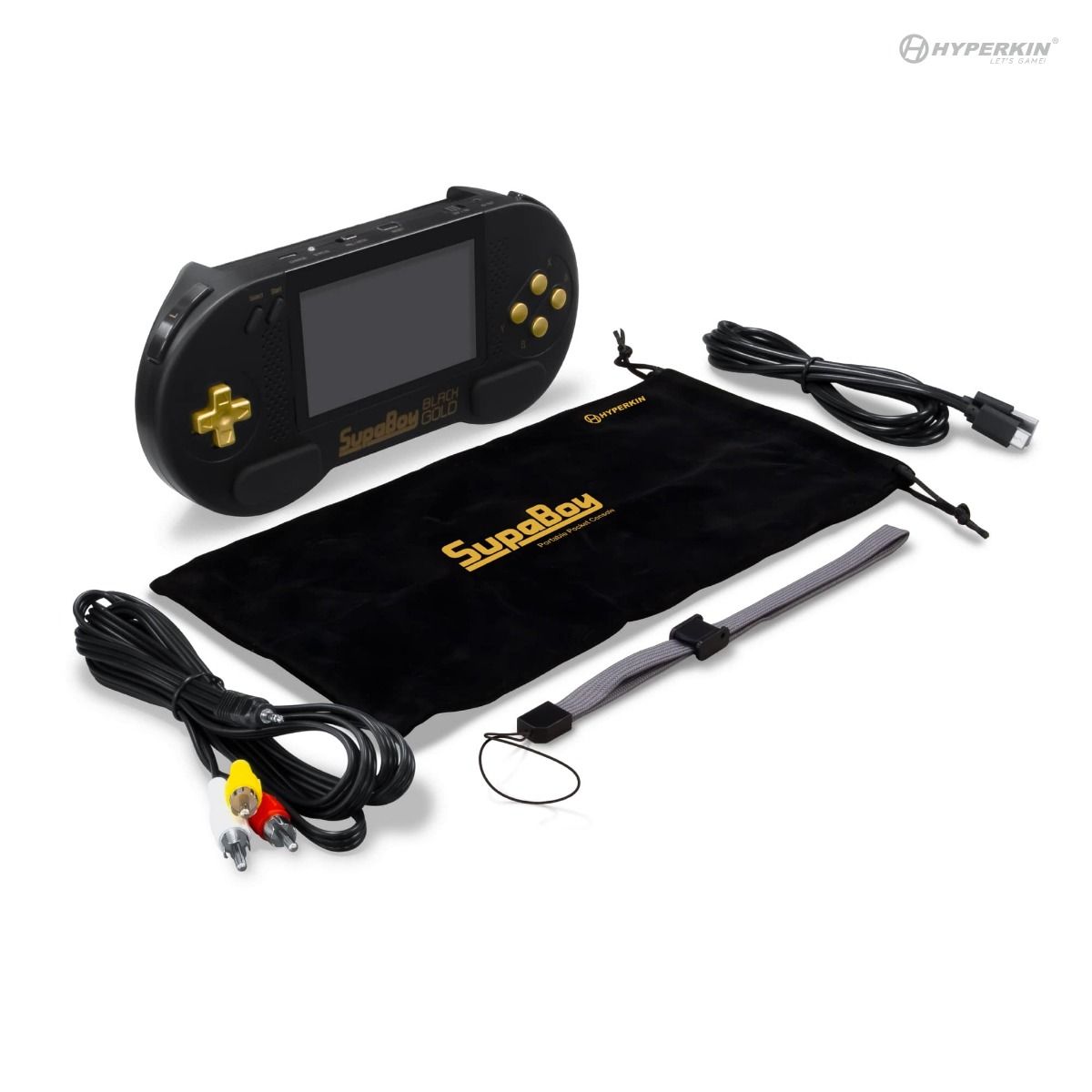 HYPERKIN SUPABOY Black Gold USB Type-C版 スーパーファミコンSFC