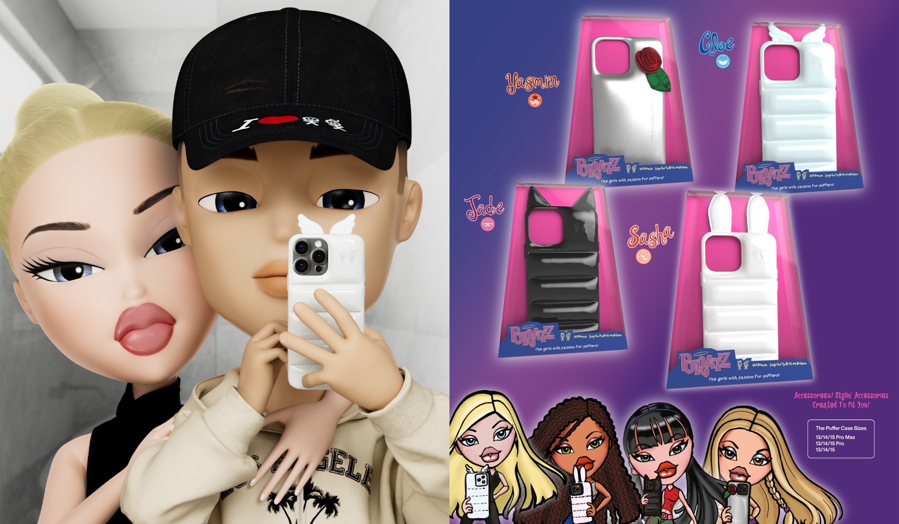 Urban Sophistication x Bratz Phone Case Collab Campaign [PHOTOS]