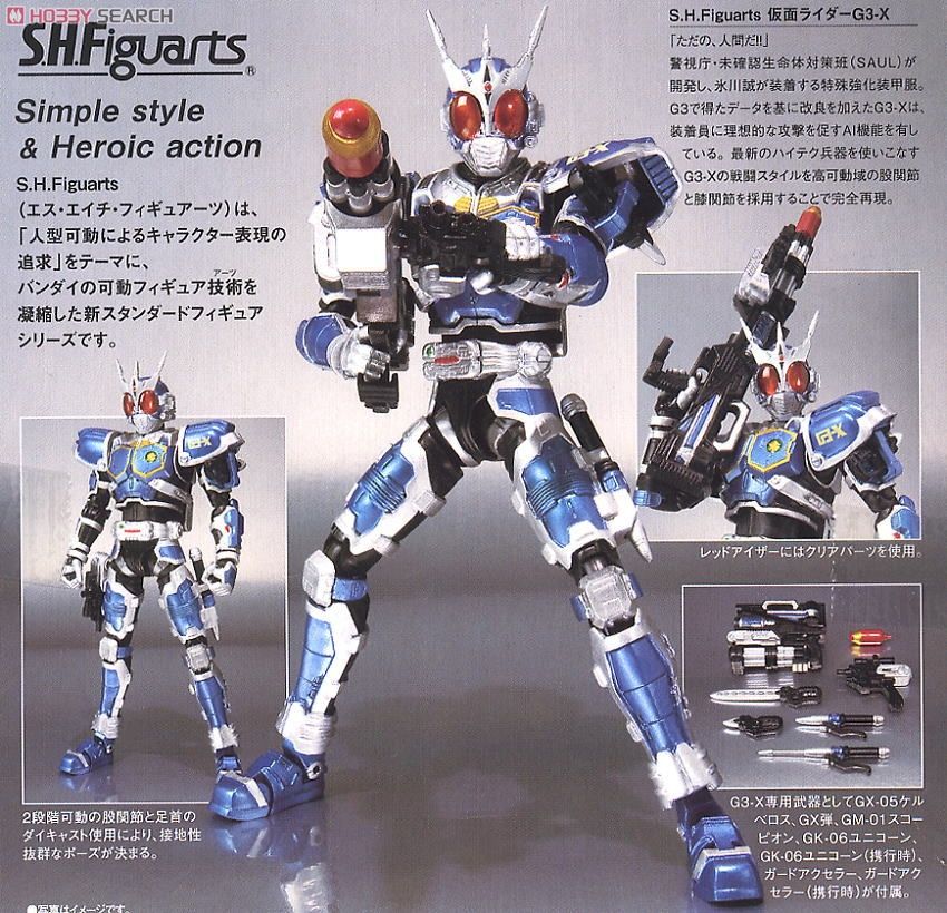 S.H.フィギュアーツ 仮面ライダーG3-X (完成品) - ホビーサーチ