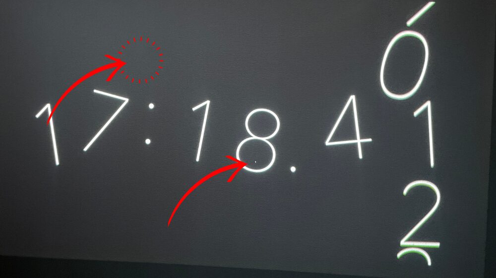 ポップインアラジンのドット抜け(白い点)発生！修理依頼&無償交換品を