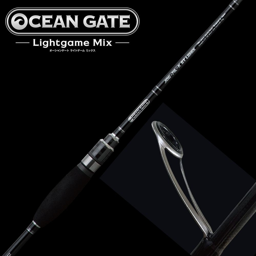 JACKSON Light Game Fishing Spinning Rod OCEAN GATE JOG-74L-K ST
