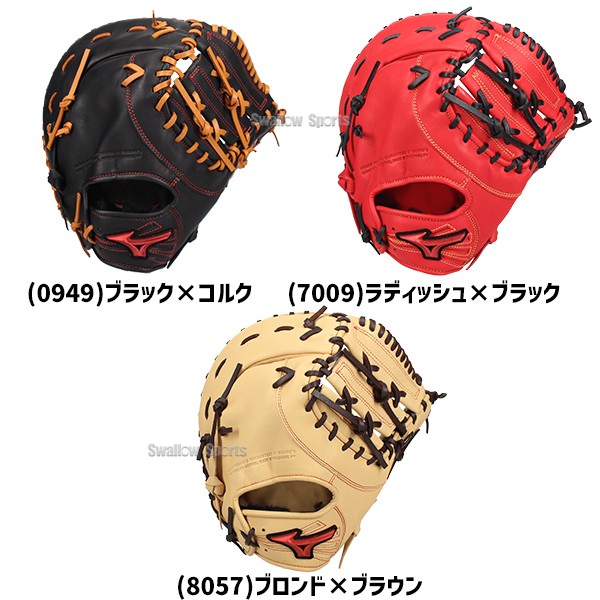 555 ミズノ ビューリーグ 型抜群 即戦力 軟式 ファーストミット 555