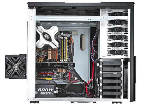 Cooler Master，シンプルな外観のハイエンドフルアルミPCケース「ATCS