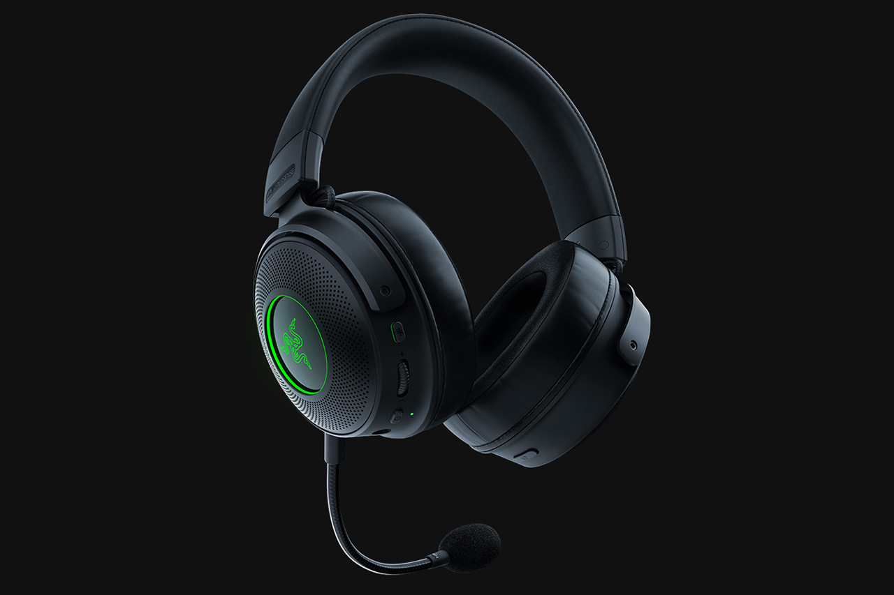 Razer，PS5/4でも使える振動機能付きワイヤレスヘッドセット「Kraken