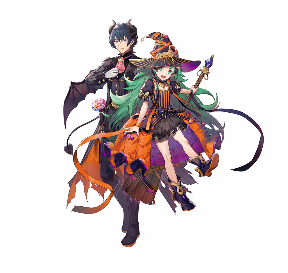 ファイアーエムブレム ヒーローズ」に魔女や獣人などに仮装した