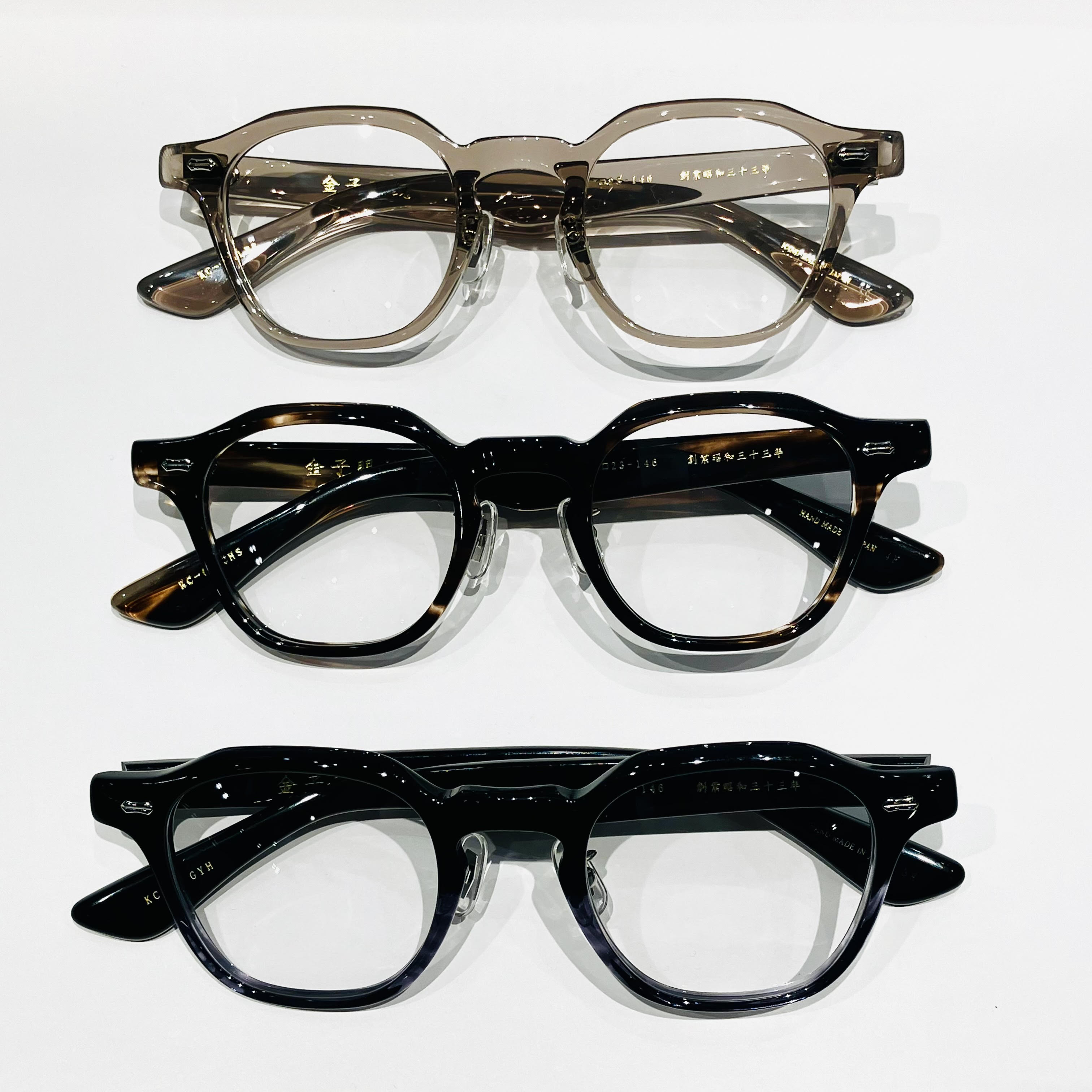 金子眼鏡KANEKO OPTICAL CELLULOID∼KC-60∼：ショップニュース