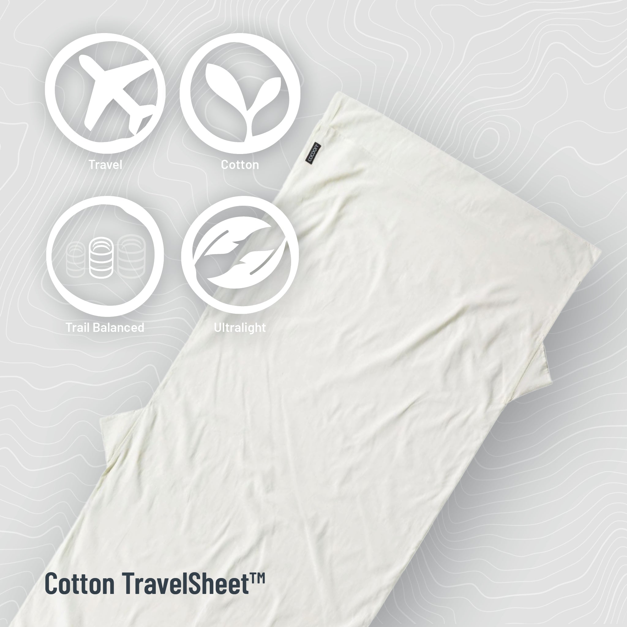 Cotton Sleeping Bag Liner | Travel Sleep Sack | Cocoon – COCOON