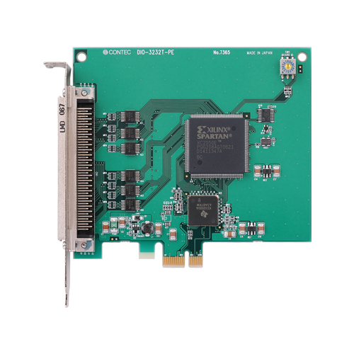 概要・特長 | DIO-3232T-PE | デジタル入出力 PCI Express ボード 32ch