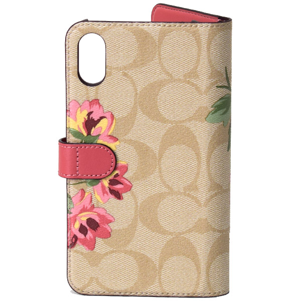 COACH】コーチ コーティングキャンパス シグネチャー リリー ブーケ 花