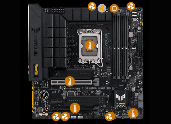 TUF GAMING B760M-PLUS D4 | TUF GAMING B760M-PLUS D4 | ASUS