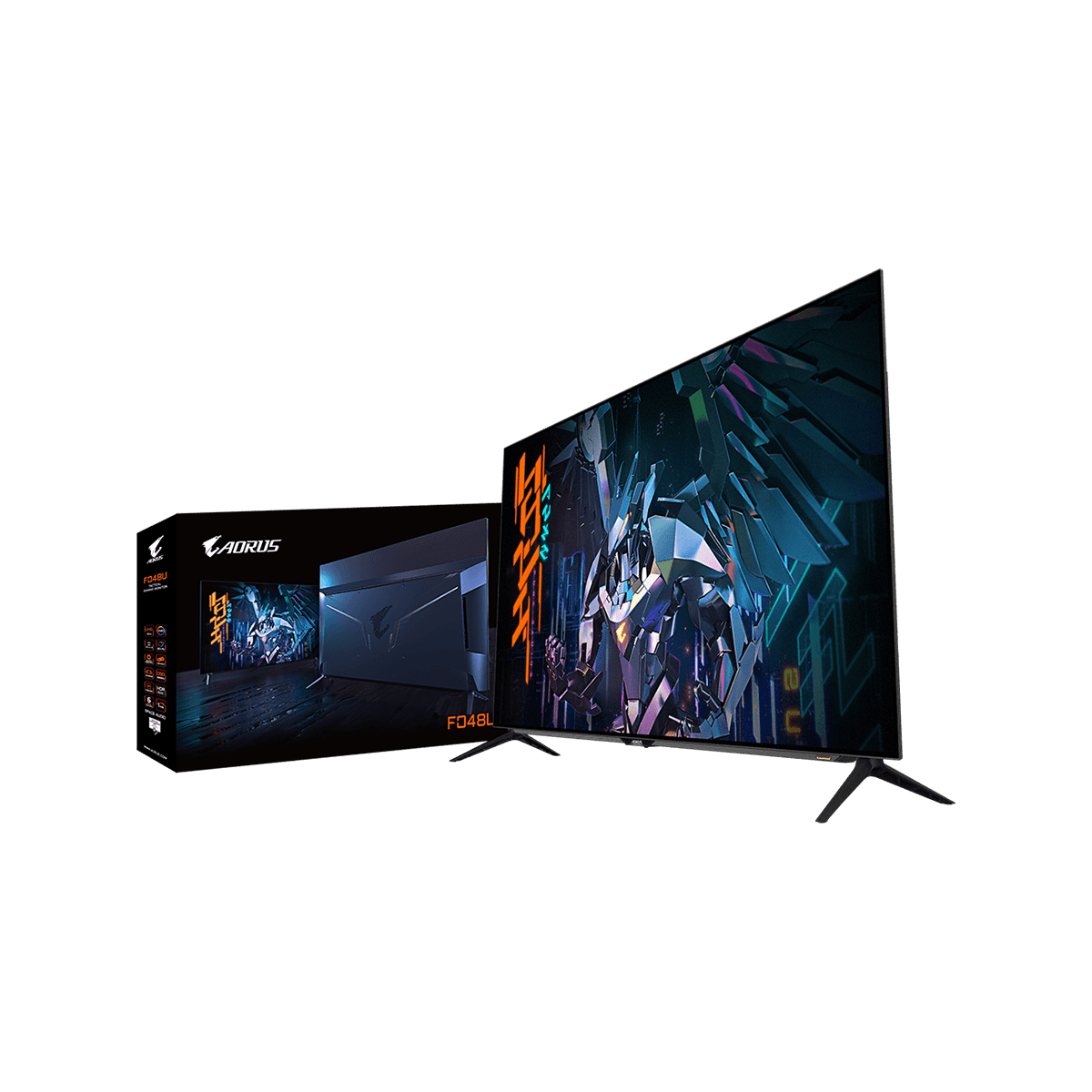 AORUS FO48U | GIGABYTE 47.53インチ 4K ゲーミングディスプレイ