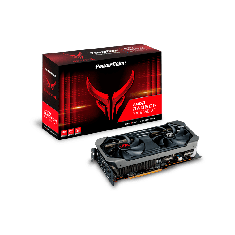 AXRX 6650XT 8GBD6-3DHE/OC | PowerColor Radeon RX 6650 XT 搭載