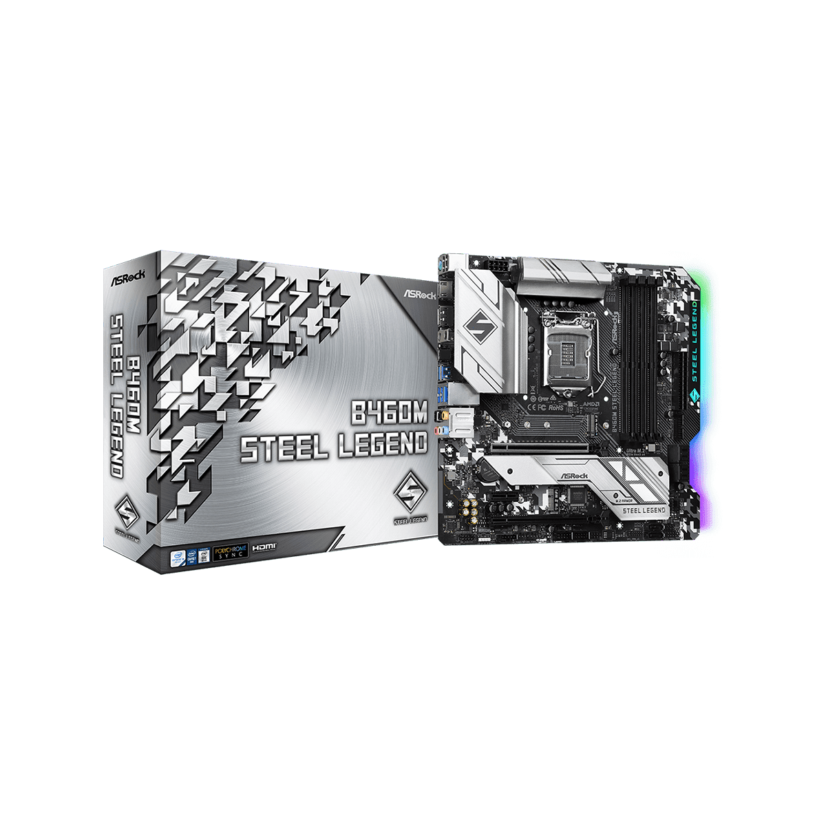 B460M Steel Legend | ASRock(アスロック) LGA 1200 Intel B460