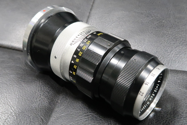 ニコンのレア玉、Nikkor-T 10.5cm F4 S用マウント マウンテン
