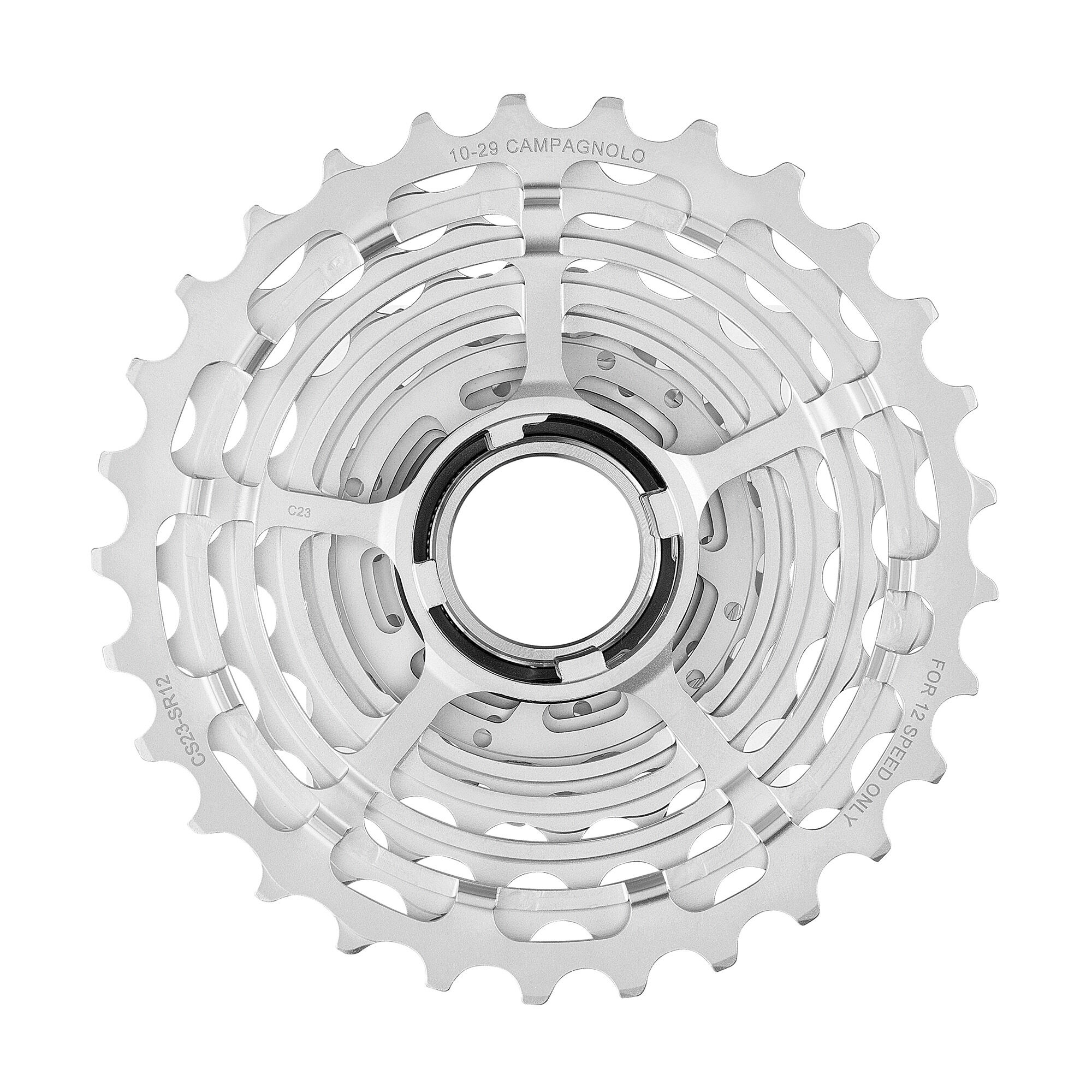 Super Record 12 Speed Wireless sprockets
