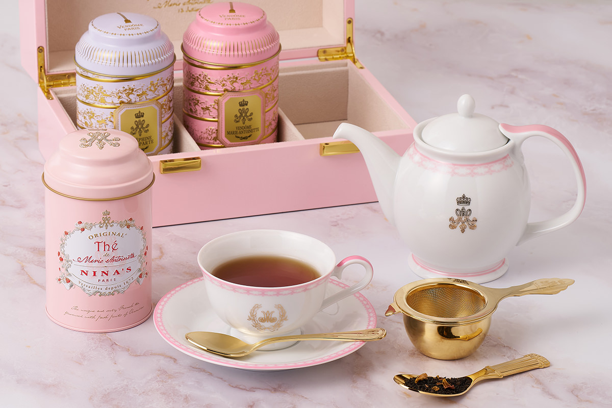 ニナス オリジナル マリー・アントワネット ティー／リーフ 100g（缶