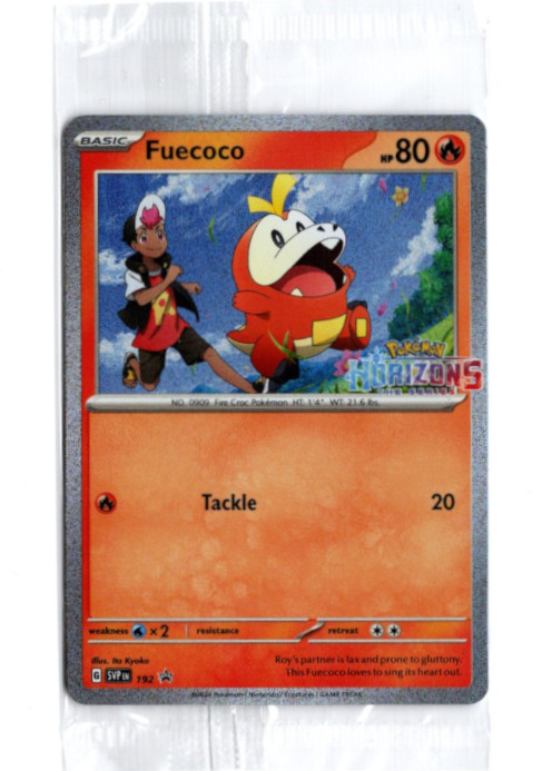 ホゲータ 海外版 英語版 ホロ プロモ Fuecoco - SVP192 - 海外限定