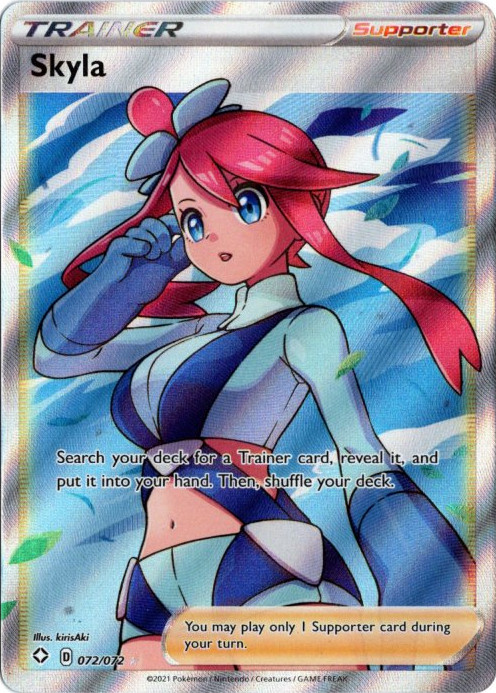 フウロ SR 海外版 英語版 Skyla - 072/072 -【Card Chicken】