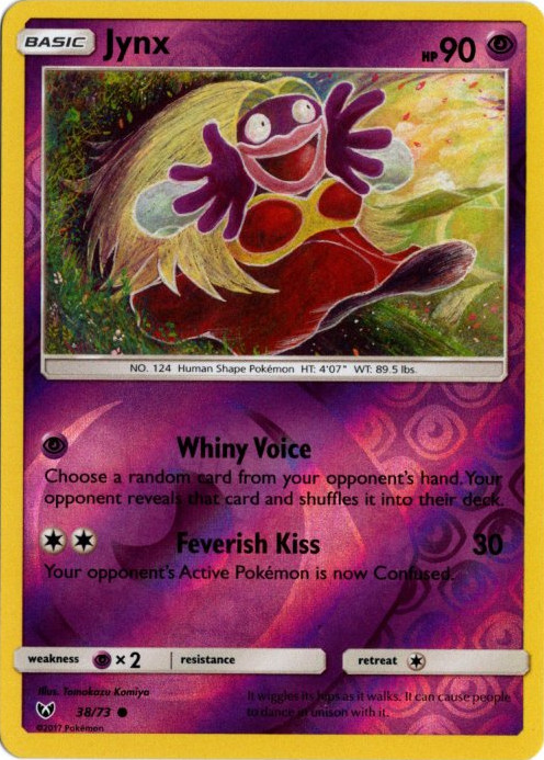 ルージュラ 海外版 英語版 リバホロ Jynx - 38/73 -【Card Chicken】