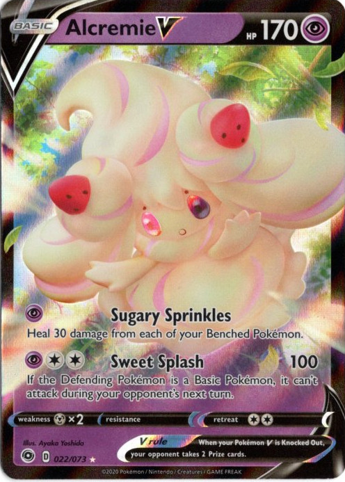マホイップV 海外版 英語版 Alcremie V - 022/073 -【Card Chicken】