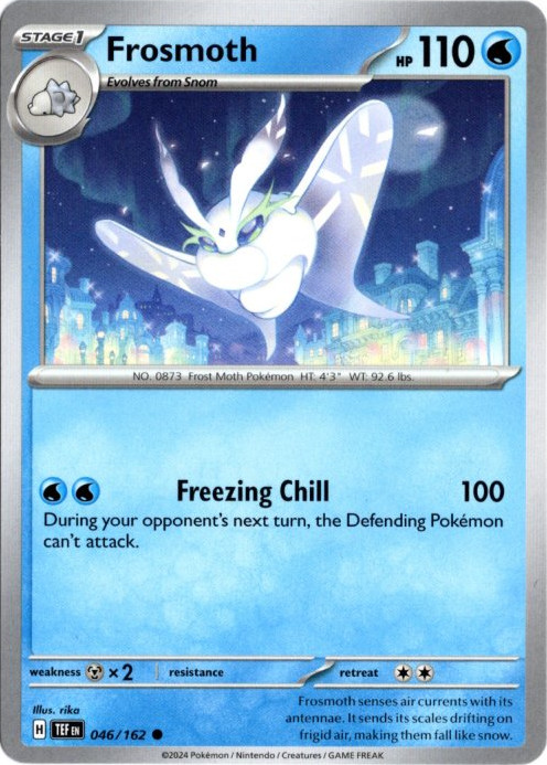 モスノウ 海外版 英語版 Frosmoth - 046/162 -【Card Chicken】