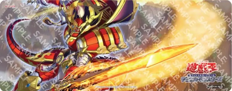 遊戯王中国大会ベスト4相剣プレイマット 受注発送】遊戯王 YCSC 中国