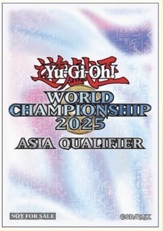 World Championship 2025 スリーブ アジア英語表記 - カードショップす