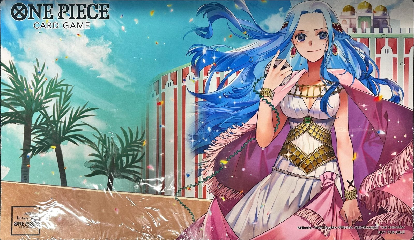 プレイマット『ネフェルタリ・ビビ(1stAnniversary)』【サプライ】{-}