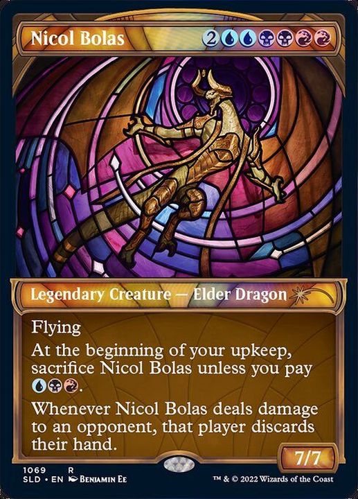 テクスチャーFOIL)(1069)ニコル・ボーラス/Nicol Bolas《英語》【SLD】