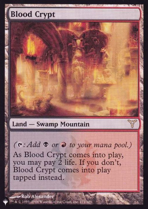 血の墓所 SLD 英語版 3枚セット 血の墓所/Blood Crypt《英語