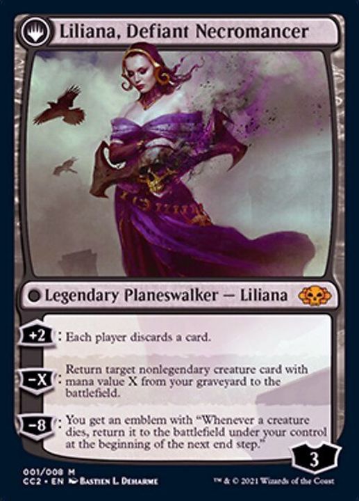 FOIL)異端の癒し手、リリアナ/Liliana, Heretical Healer《英語》【CC2】