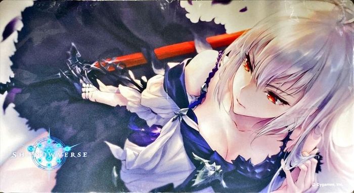 プレイマット『極天竜鳴応援イラストVer.(ジャンヌ)』【サプライ】{-}《-》