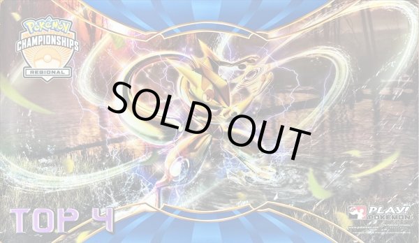 プレイマット『海外/ゲッコウガ(TOP4/REGIONALロゴ)※』【サプライ】{-}