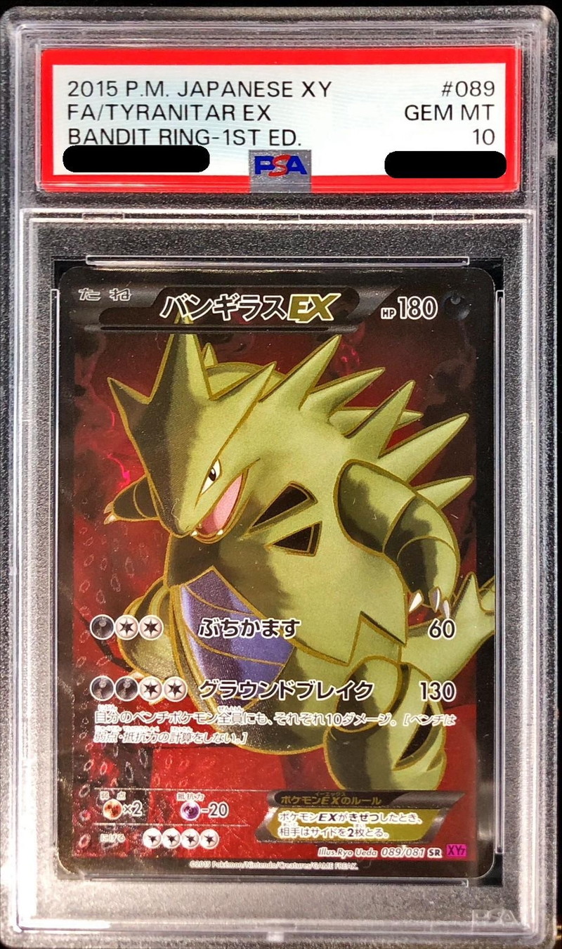 PSA10鑑定済〕バンギラスEX【SR】{089/081}