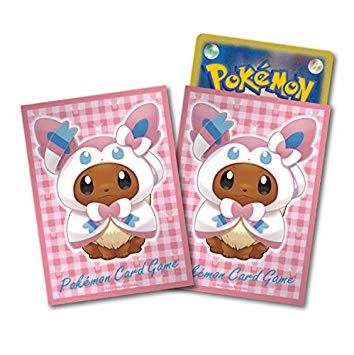 状態A-〕デッキシールド『イーブイポンチョシリーズNP』64枚入り