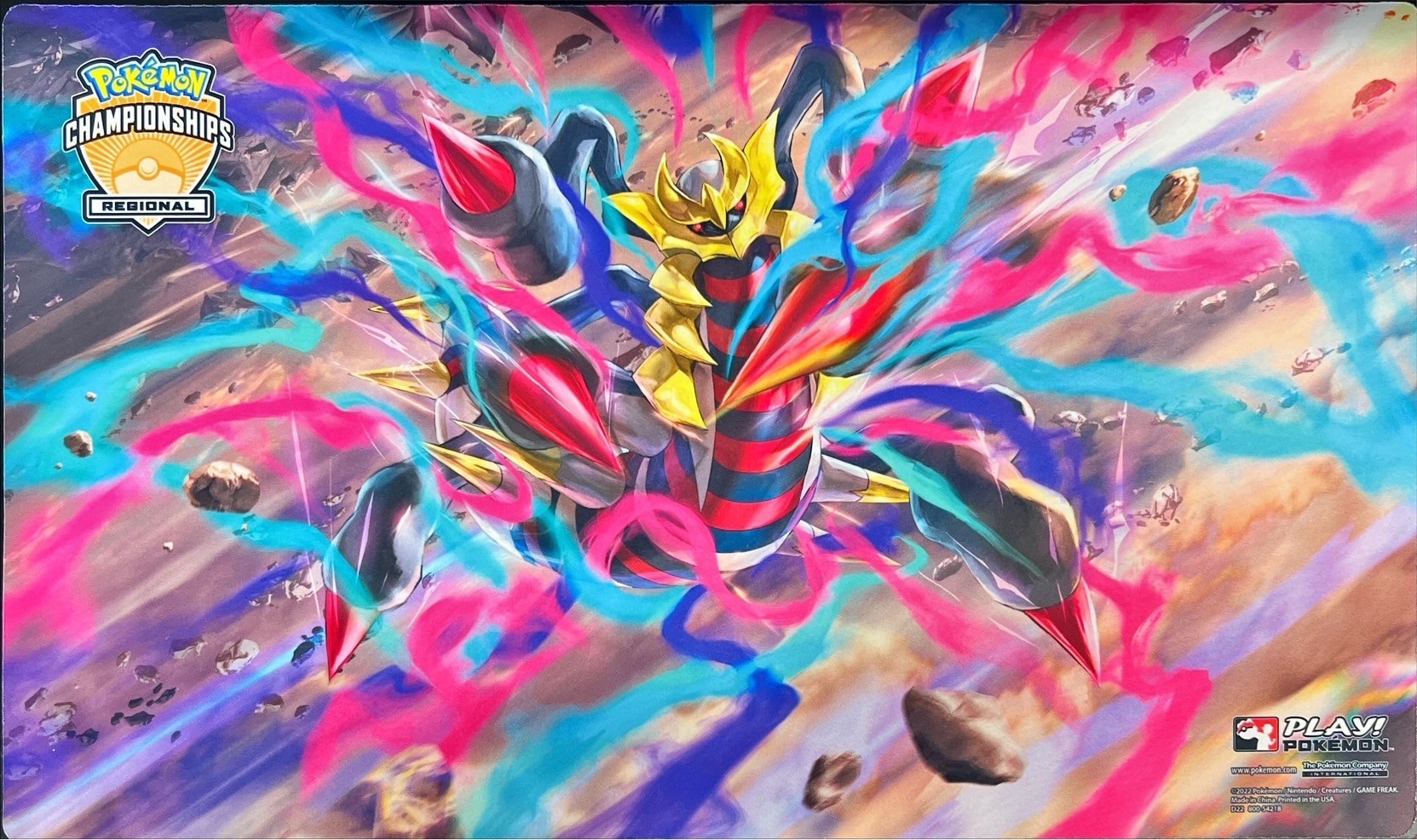 プレイマット『海外/ギラティナ(REGIONALロゴ)※』【サプライ】{-}