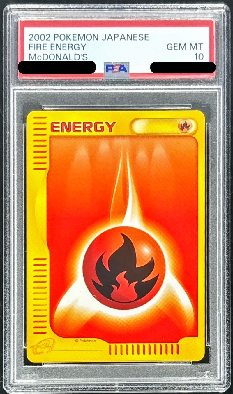 PSA10鑑定済〕基本炎エネルギー(カードe)【-】{-}
