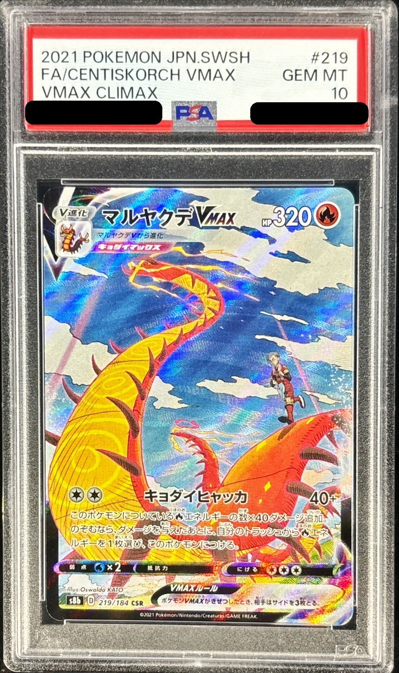 PSA10鑑定済〕マルヤクデVMAX【CSR】{219/184}
